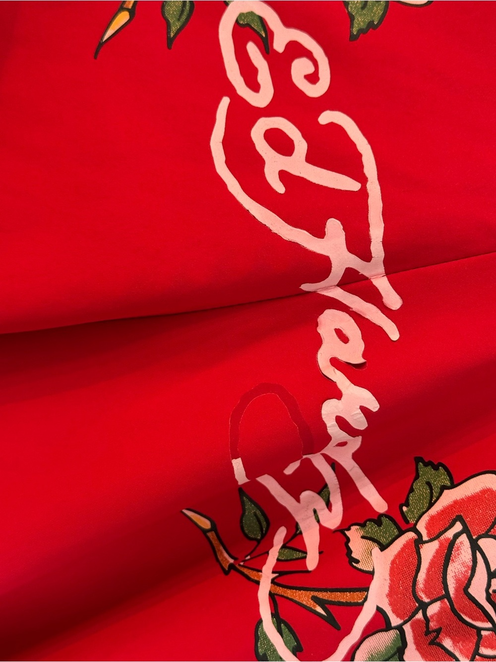 Ed Hardy Red Tiger Playsuit and Romper Size Medium Stretch Sleeveless Summer - Picture 9 of 12